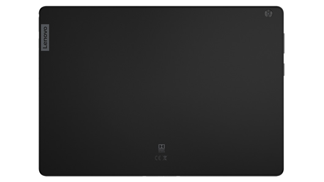 Lenovo Tab M10 HD, noir, vue arrière