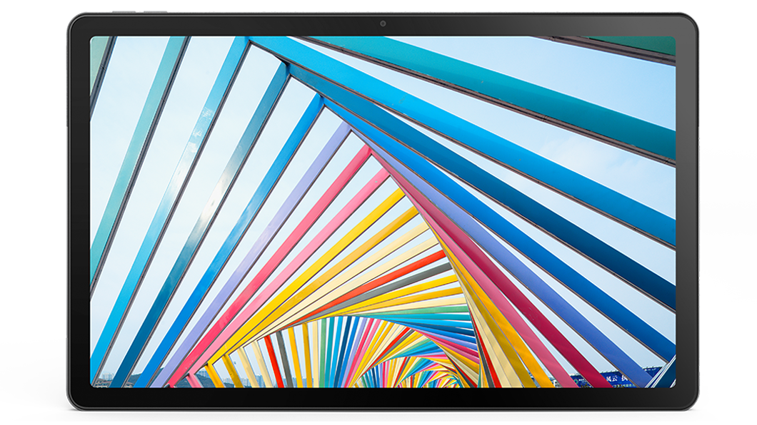 Imagen frontal de la tablet Lenovo Tab M10 Plus 3era Gen (10.6”, Android)