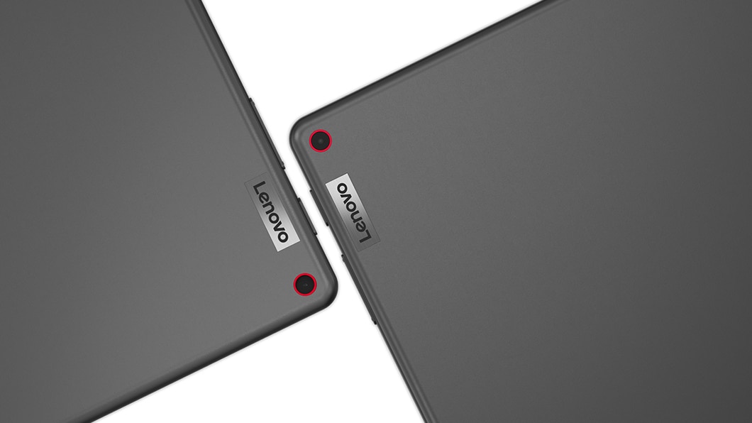 Closeup of the camera of the Lenovo 10e Chromebook tablet
