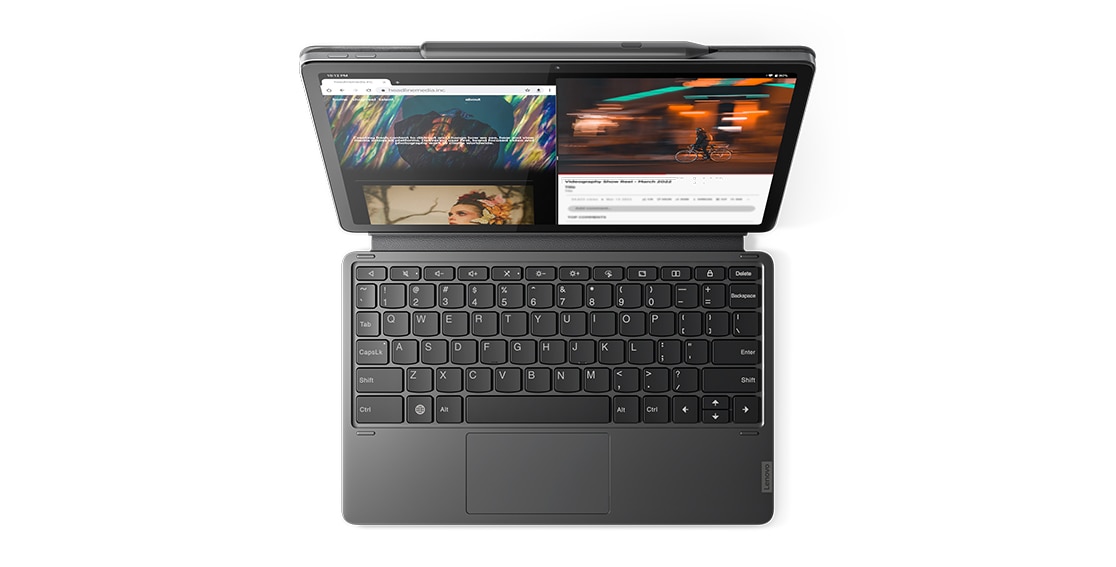 Lenovo Tab P11 Pro Gen 2 tablet with optional keyboard