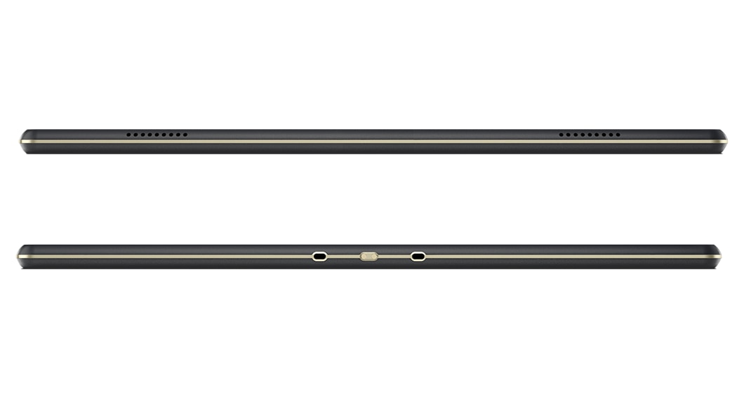 Lenovo Tab M10, right and left side views