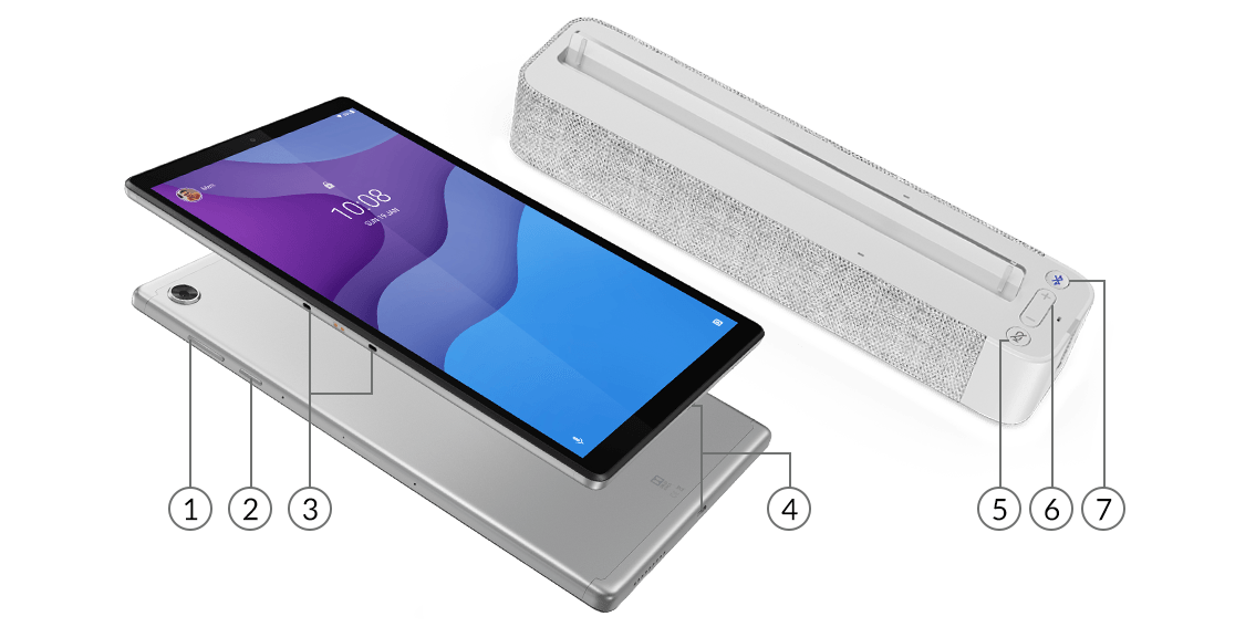 Smart Tab M10 HD (2nd Gen) with Alexa Built-in | 2-in-1 Tablet + 