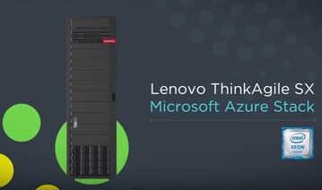 Lenovo ThinkAgile SX für Microsoft Azure Stack Hub