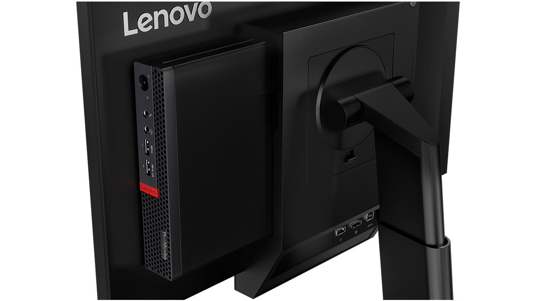 Lenovo ThinkCentre M625q Tiny slotted into a Tiny-in-One for a modular design.