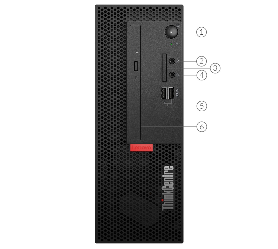 Lenovo ThinkCentre M720e, ports