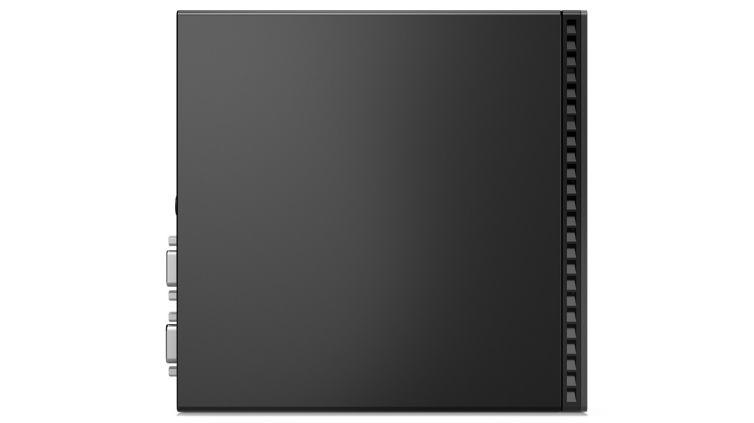 Vue latérale droite du PC de bureau Lenovo ThinkCentre M80q