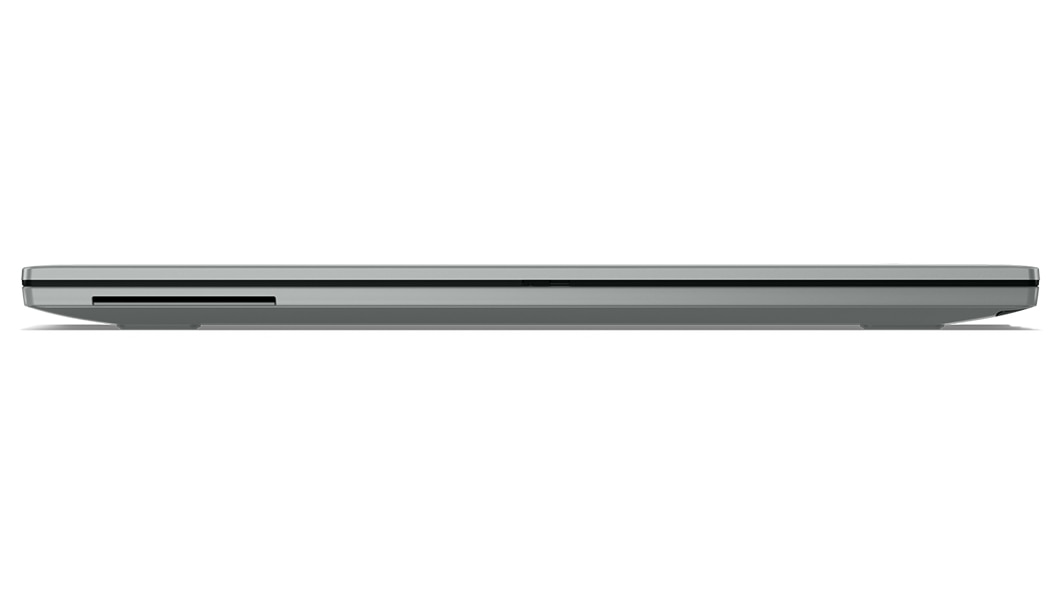 Front side of the Lenovo ThinkPad L13 Yoga Gen4 with cover closed, showing top of Communications Bar.