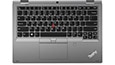 Lenovo ThinkPad L390 Yoga - Thumbnail shot showing the keyboard of the silver 2-in-1 laptop