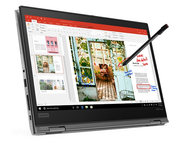 Lenovo ThinkPad X390 Yoga Front Display and Pen