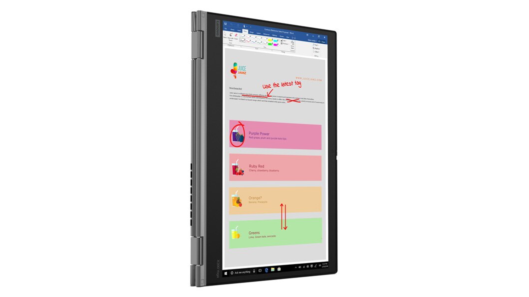Lenovo ThinkPad X390 Yoga Tablet Mode