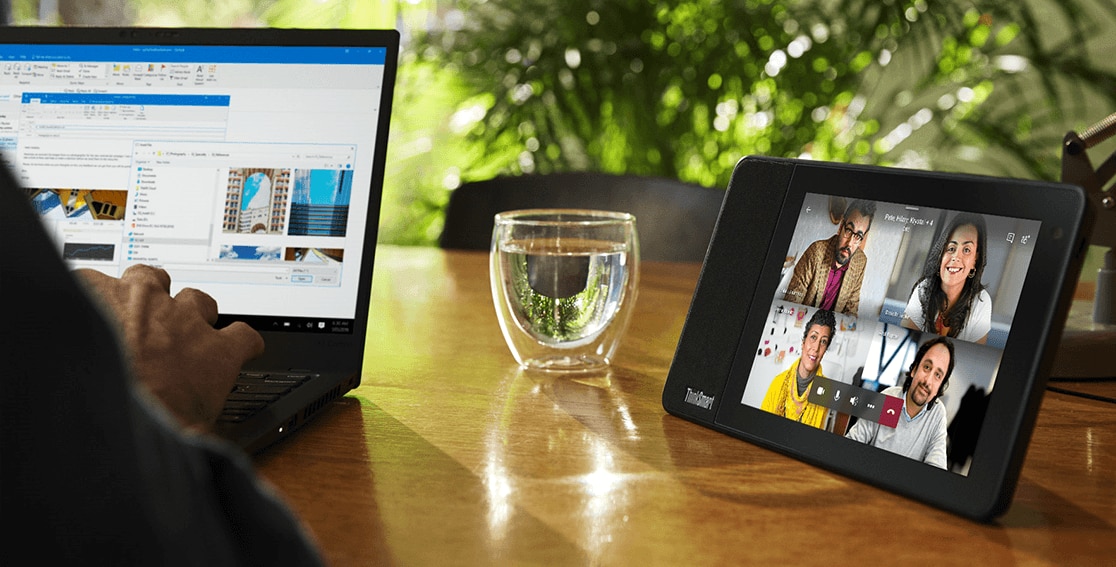 Lenovo ThinkSmart View - tablet para videoconferencias microsoft Teams