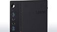 Lenovo ThinkCentre M900 Tiny, front detail of ports thumbnail
