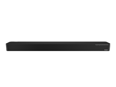 Lenovo ThinkSmart Bar audio bar—front view, slightly angled