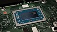 Lenovo Yoga 530 (14) laptop, AMD processor closeup.