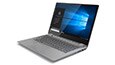Lenovo Yoga 530 (14) laptop, right front angle view, open, with Cortana interface. 