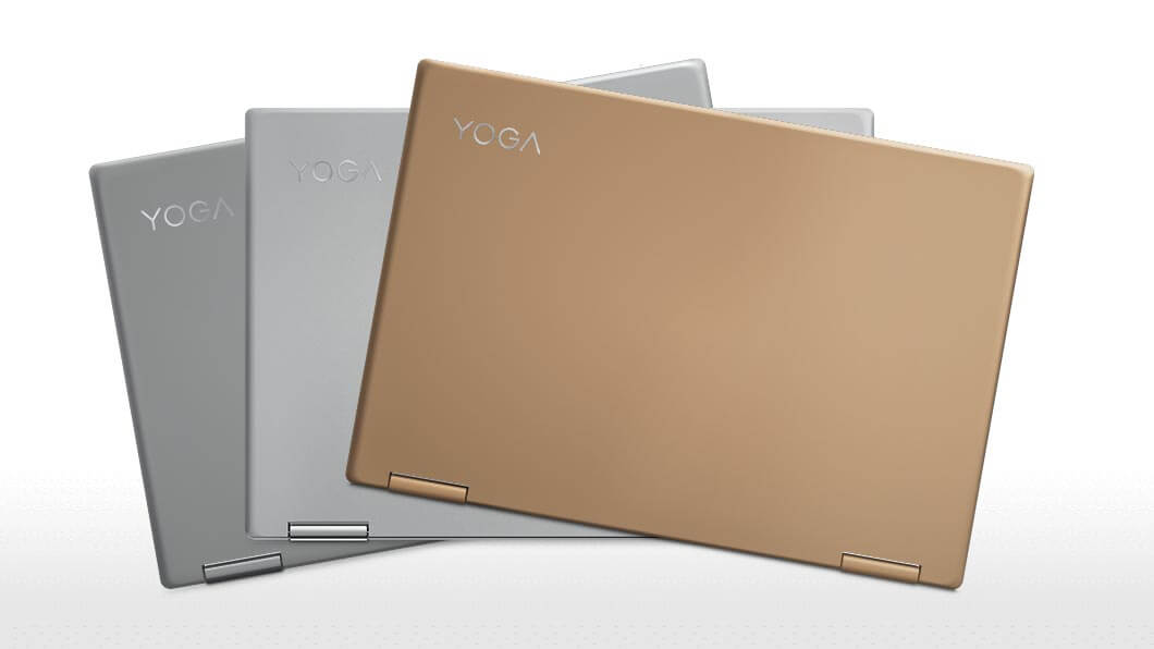 Yoga 720 13 in 3 different colors