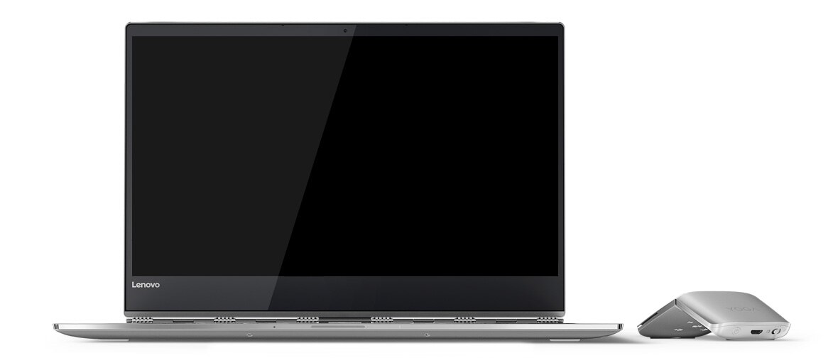 Lenovo Yoga 920 Vibes front view with mouse