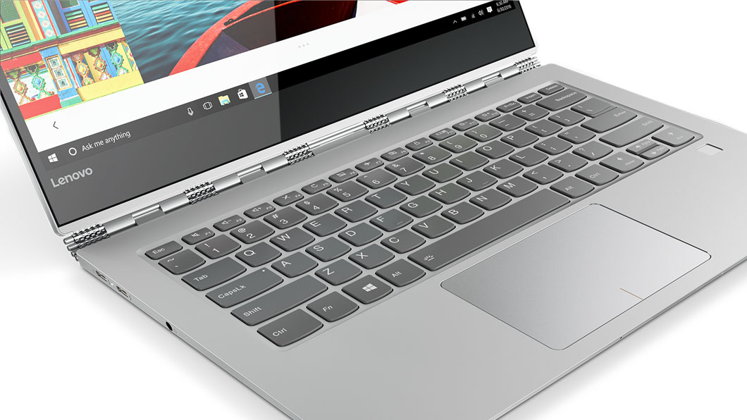 Lenovo Yoga 920 Vibes keyboard view