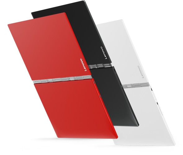 Yoga Book in Red, Black, and White