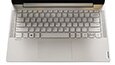 Keyboard and touchpad of the Lenovo Yoga S740 (14), iron grey
