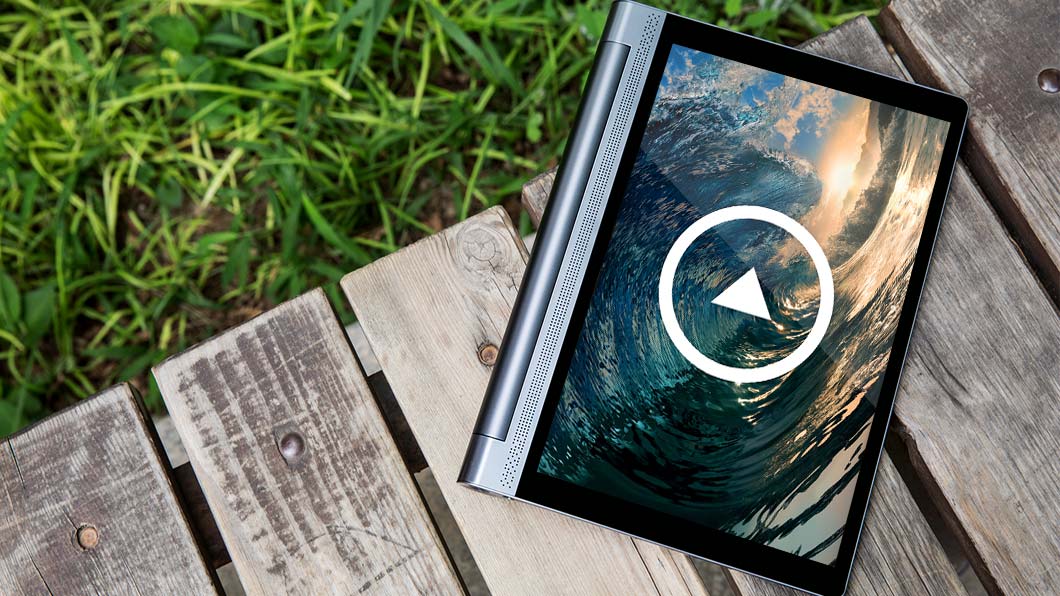 Lenovo Yoga Tab 3 Pro Top View
