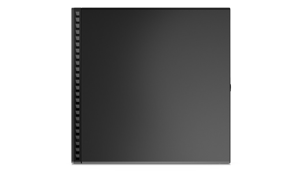 Vista laterale sinistra di Lenovo ThinkCentre M80q di terza generazione