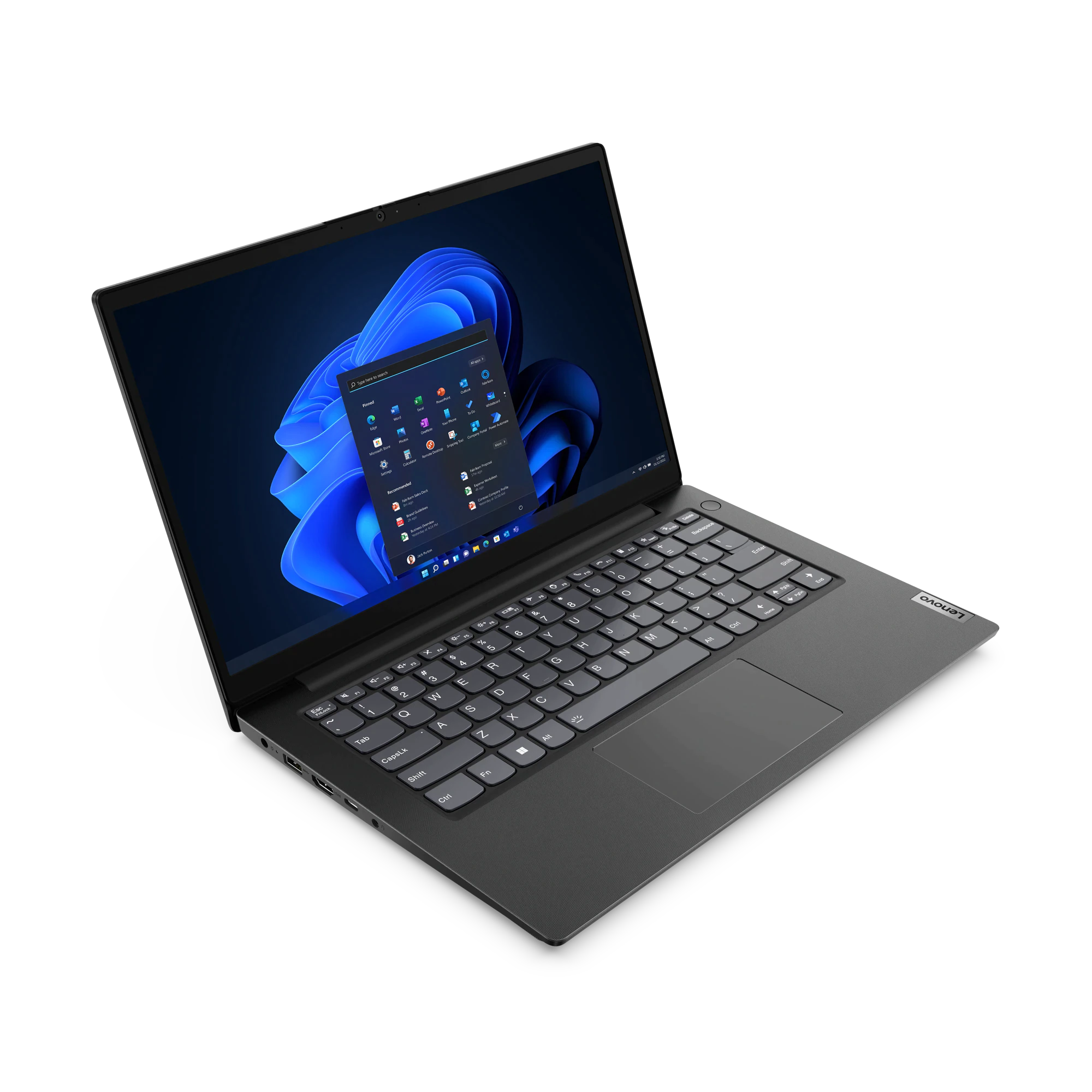 Notebook - Lenovo 82un000cbr Amd Ryzen 5 5625u 2.30ghz 8gb 256gb Ssd Intel Hd Graphics Windows 11 Home V14 14" Polegadas