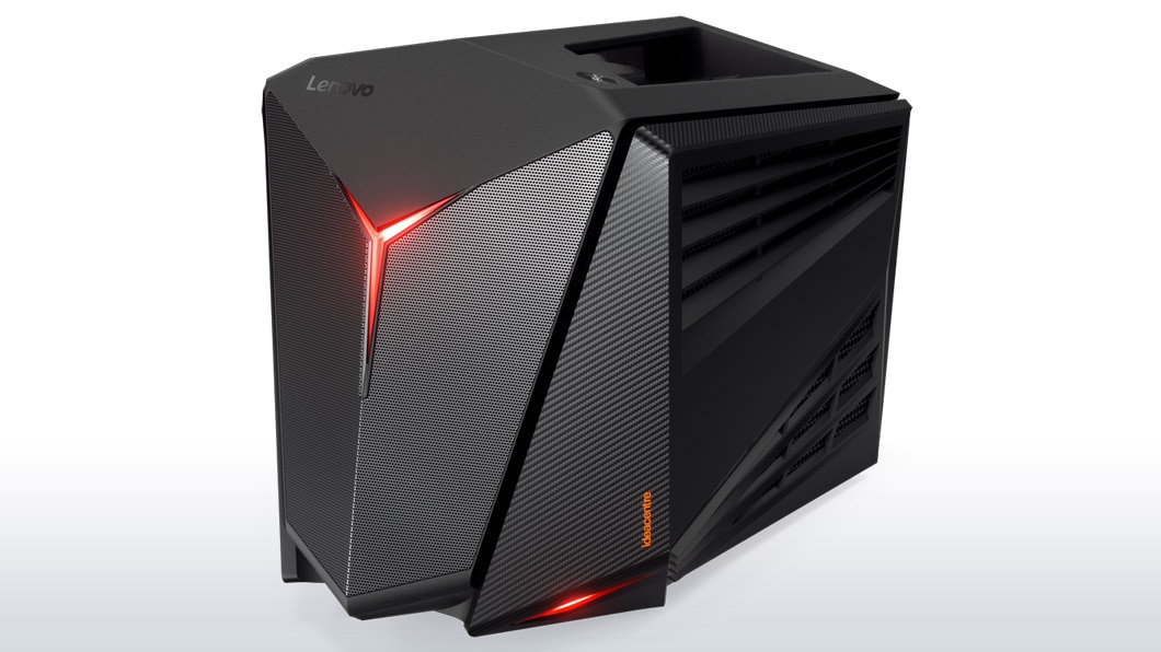 Lenovo Ideacentre Y720 Cube, front right side view
