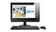 Lenovo ThinkCentre M910z AIO, front view with peripherals thumbnail