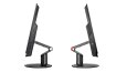 Lenovo ThinkCentre M910z AIO, two models back-to-back showing left and right side ports and optical drive thumbnail