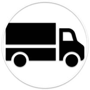 round graphic icon representing procurement cycle