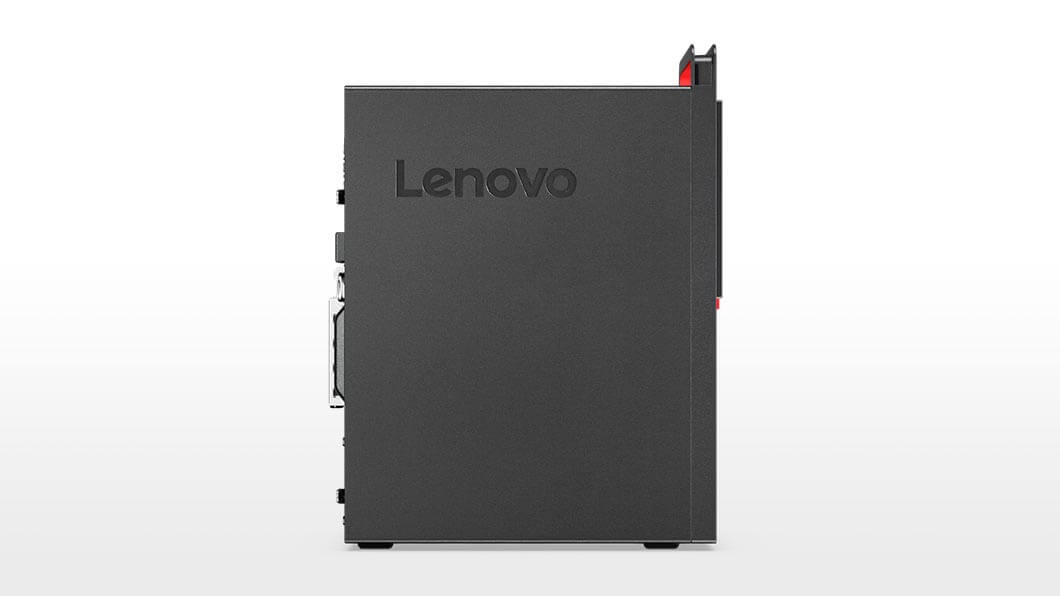 Lenovo ThinkCentre M910 Tower Desktop left side view