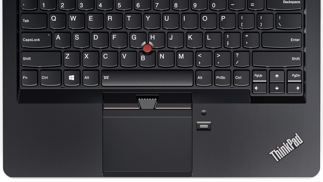 Lenovo ThinkPad 13 Overhead View of Keyboard